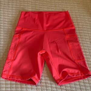 Aerie Bright Pink Bike Shorts